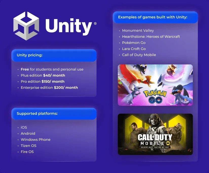 Top 15 Mobile Game Engines, Tools and Development Software
