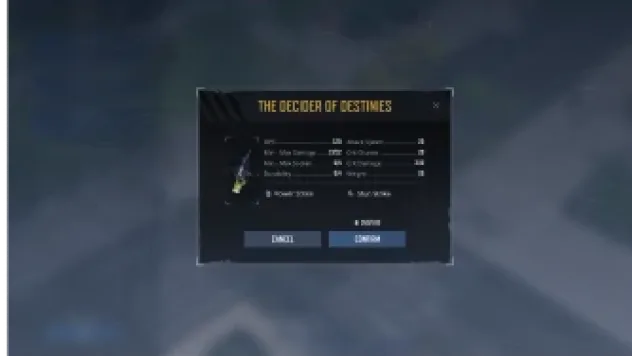 The decider of destinies