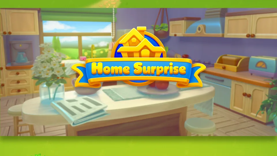 Home Surprise game kitchen interior design with cozy breakfast area