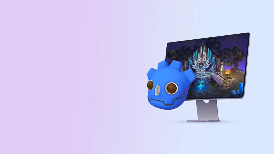 Colorful game characters in an iOS game scene