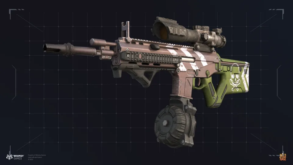 Weapon hero render