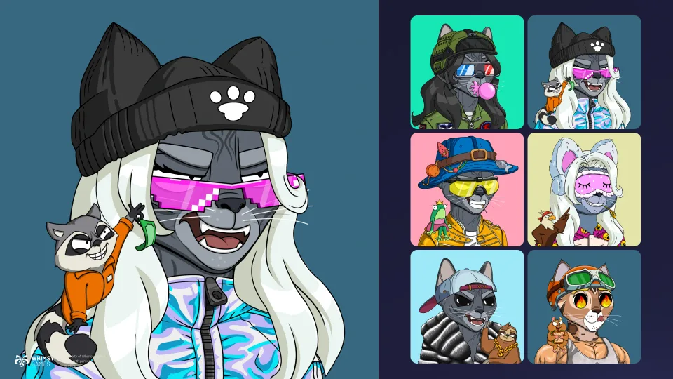 AI generated animal avatar characters in styles