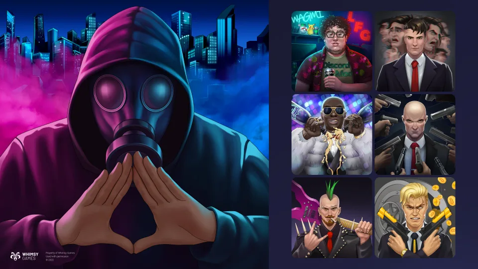 AI generated game characters and stylized avatars