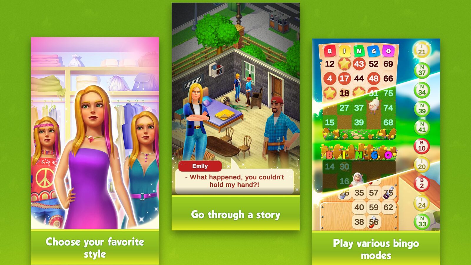 Interaction with NPC in farm scene