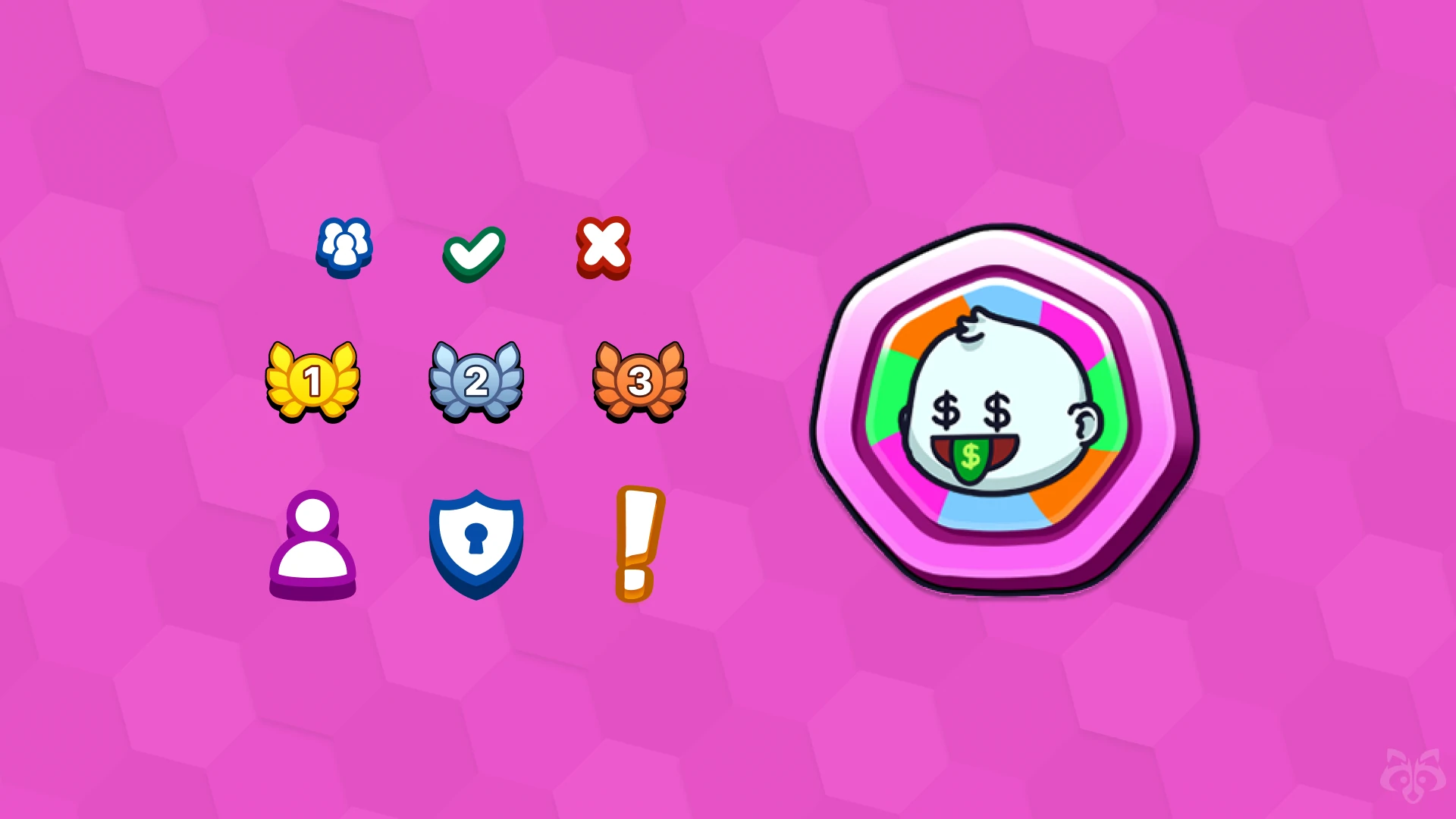 Winner badge and score interface – UX/UI implementation by Whimsy Games