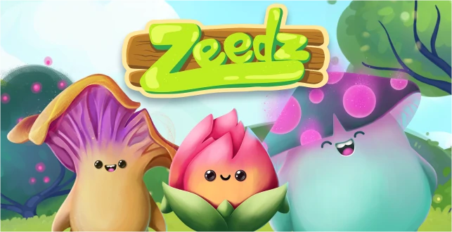 Zeedz — eco-friendly NFT game developed by Whimsy Games with playful characters and gamified impact