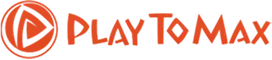 PlayToMax logo — mobile game development partner of Whimsy Games