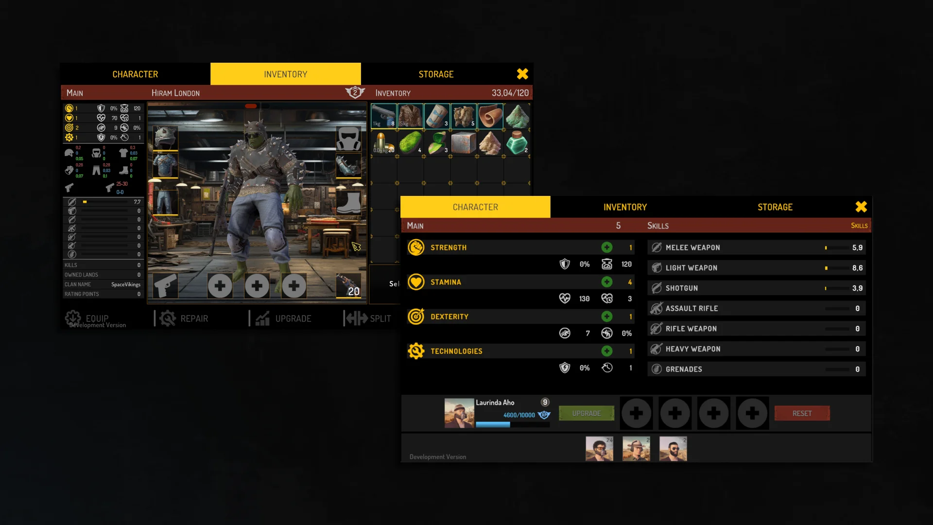 Gameplay & Menu UI
