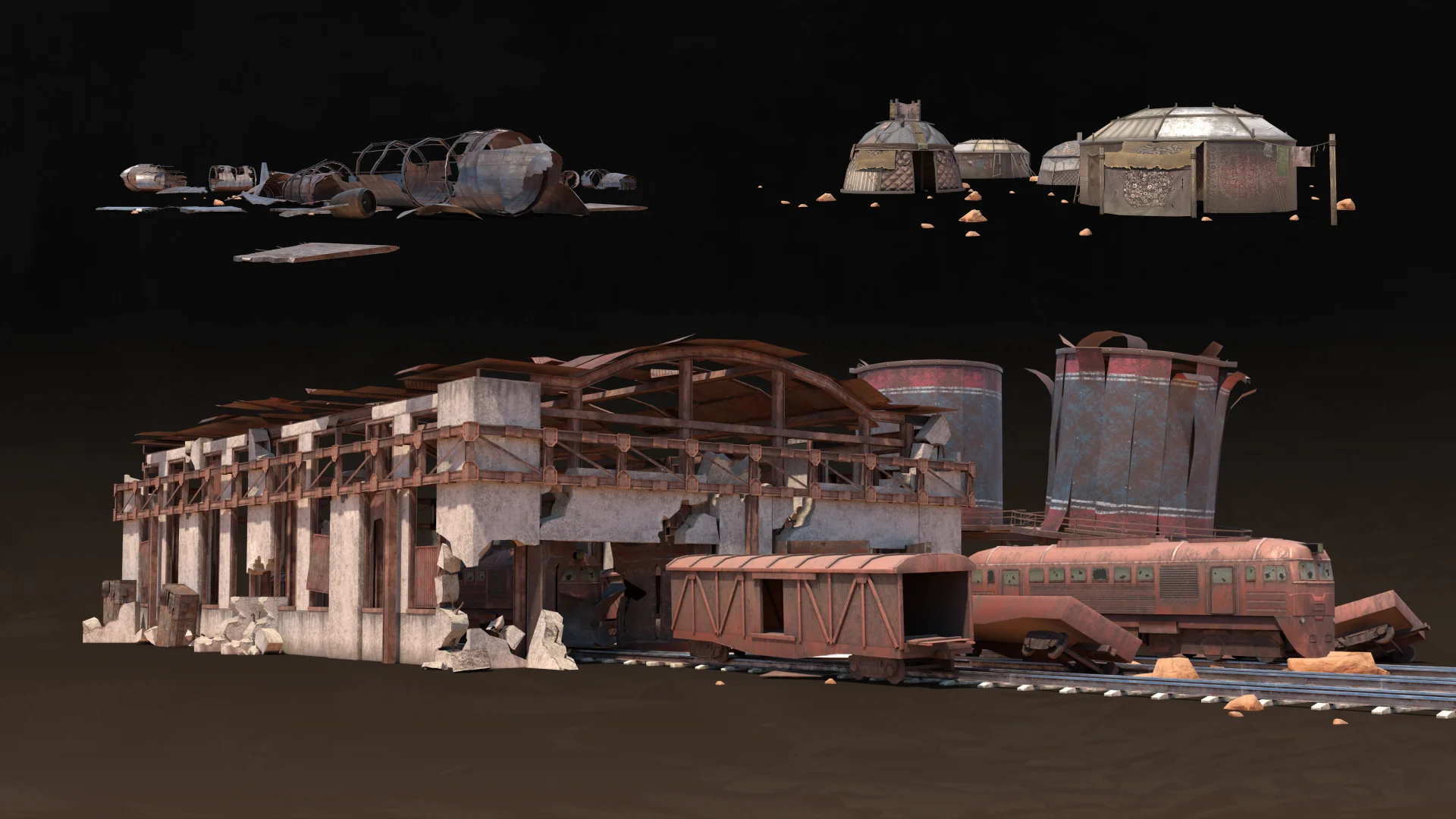 Barricades and walls