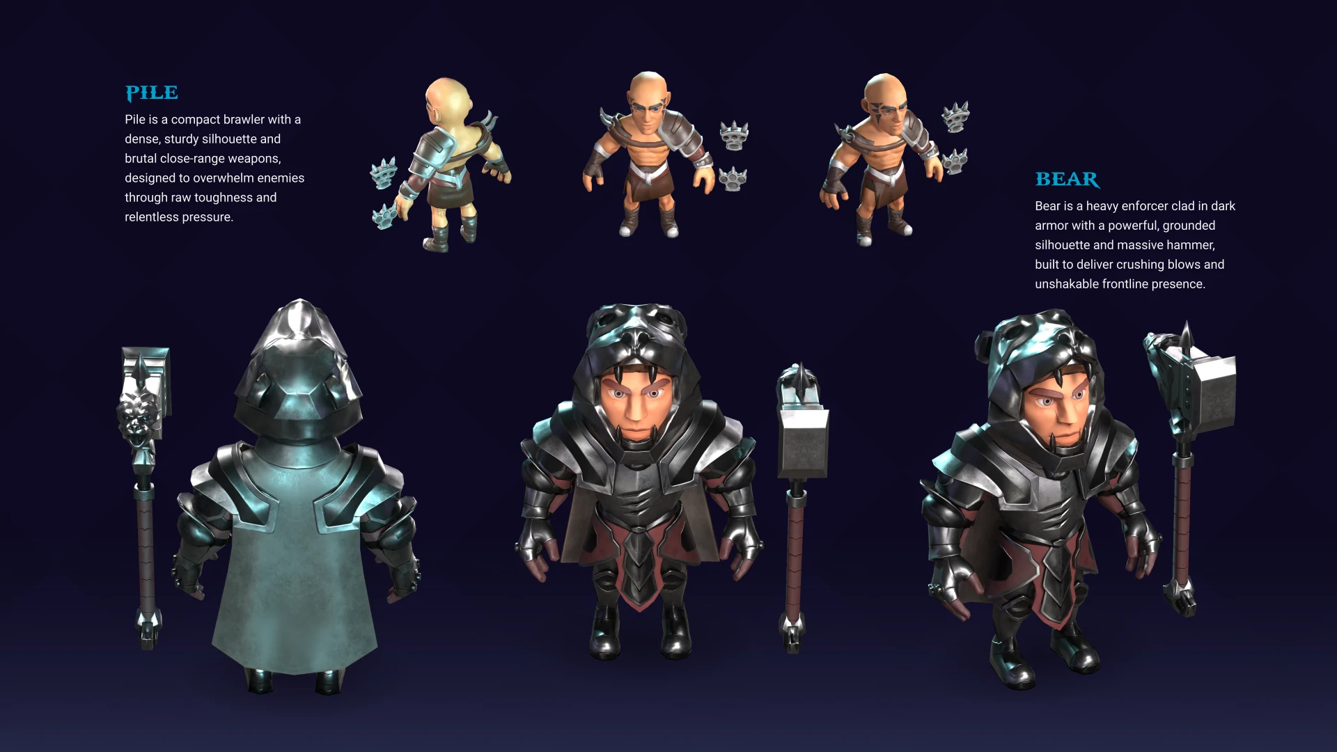 Armor and weapon design