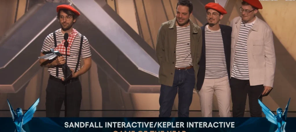 Expedition 33 Wins GAME OF THE YEAR 2025