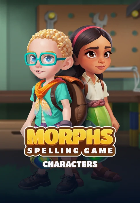 Projects Spelling Game Characters
